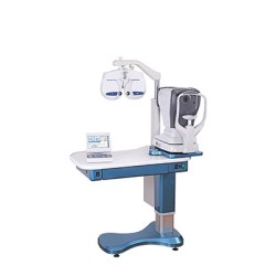Ensemble salle d'examen de vue de automatique pour orthoptiste