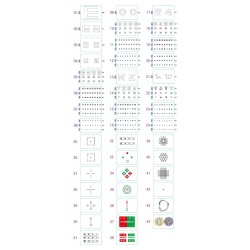 Ecran d'optotypes NON polarisé LCD 21pouces economique