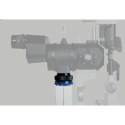 Lampe à fente avec système de captation d'image digitale