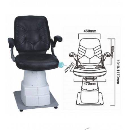 Fauteuil d'examen motorisé pour mini unité