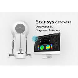 Analyseur de segment anterieur 3D Scansys TA517 PRO images scheimpflug 1-28-60