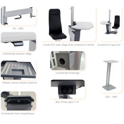 équipements et options pour cette unité UNIT-ECO-2-INST