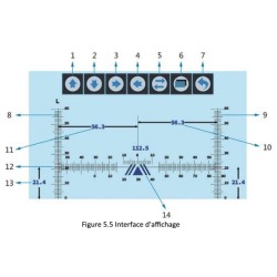 Frontofocomètre automatique toutes fonctions écran tactile couleur 7 pouces