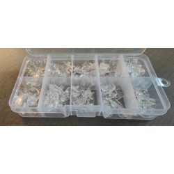 Kit de 10 types de plaquettes silicone 11 à 15 mm