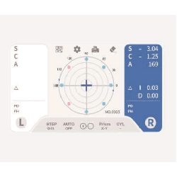 Frontofocomètre automatique toutes fonctions - wifi - Bluetooth- haute precision 245 pts Hartmann