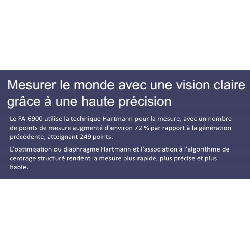 Frontofocomètre automatique toutes fonctions - wifi - Bluetooth- haute precision 245 pts Hartmann