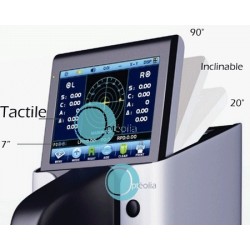 Frontofocomètre auto couleur tactile 7" PD UV imprimante