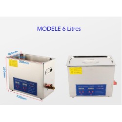 Nettoyeur ultrasons pro chauffant 6L