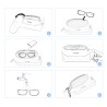 Nettoyeur ultrasons modèle pour opticiens mobiles