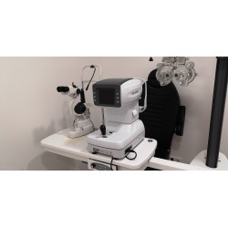 Ensemble salle d'examen de vue CONTACTO pour opticien