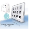 Ecran de contrôle de la vision. Ecran d'ototypes LCD 17"