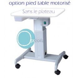 Plus-value pied de table motorisé pour lampes à fente