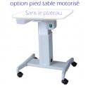 Plus-value pied de table motorisé pour lampes à fente