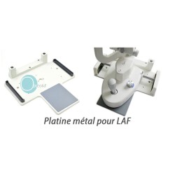 Platine en métal facilite l'installation sur une table ou une unité de réfraction