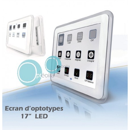 Ecran d'optotypes LCD 17"