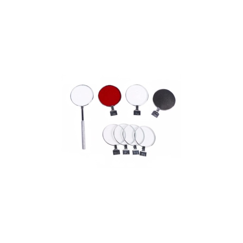 Kit Optométrie Complet 104 Pièces - Jantes Métalliques, Accessoires Gratuits + étui, Neuf