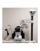 salle examen de vue - ensemble de réfraction