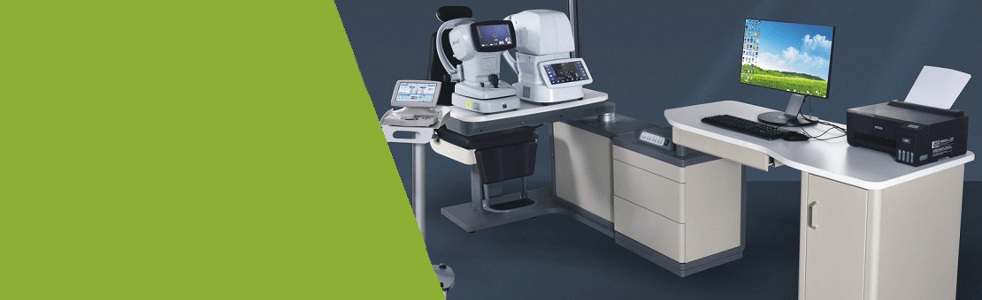 Equipements salle examen de vue